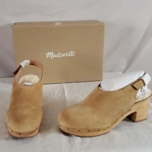 NEW MADEWELL Slingback Sherling Clogs